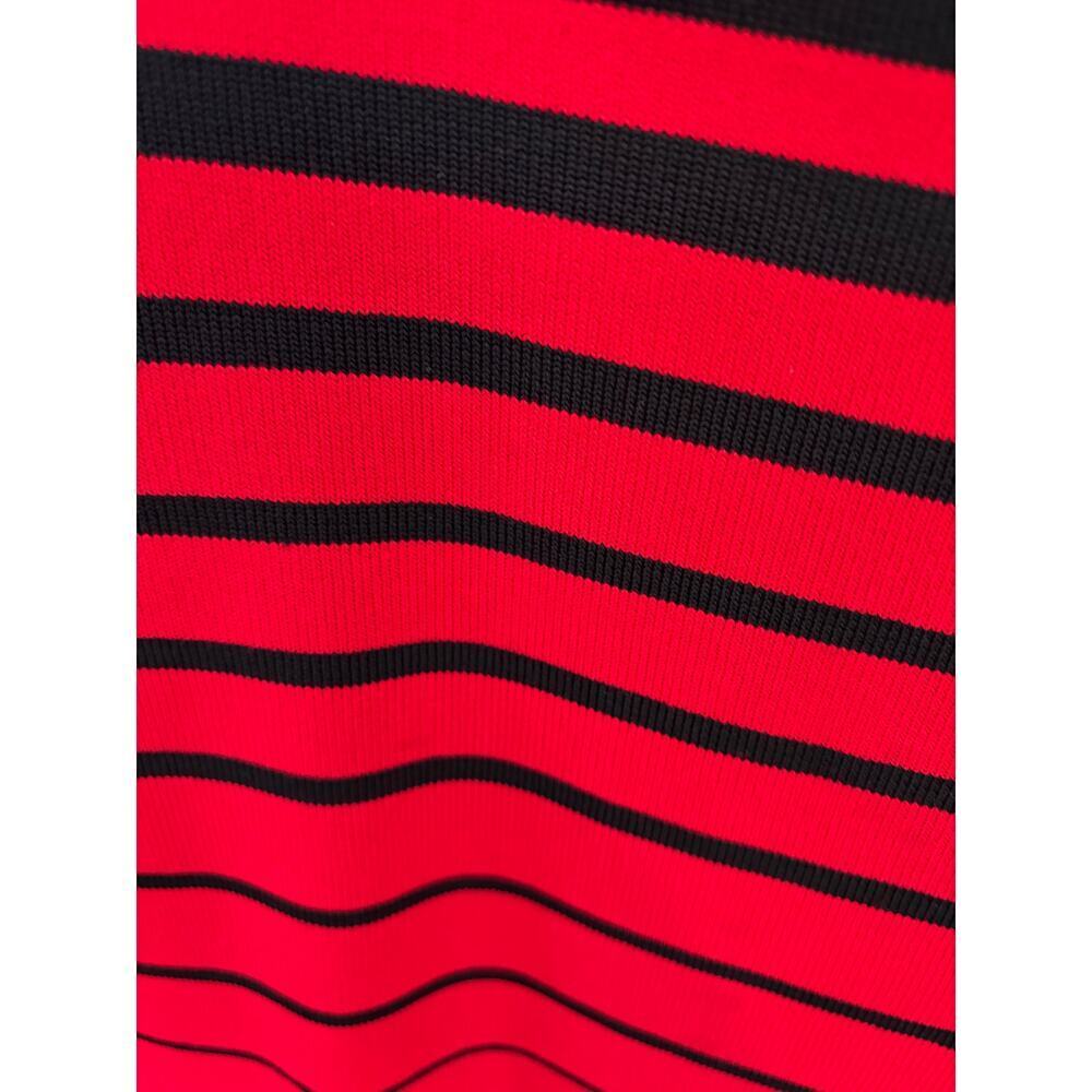 World Republic Black & Red Striped Knit Top Size M – Stretchy Chic - Picture 4 of 7